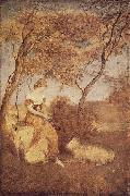 Albert Pinkham Ryder The Shepherdess oil painting reproduction